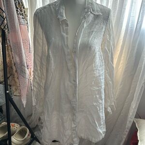 linen button down